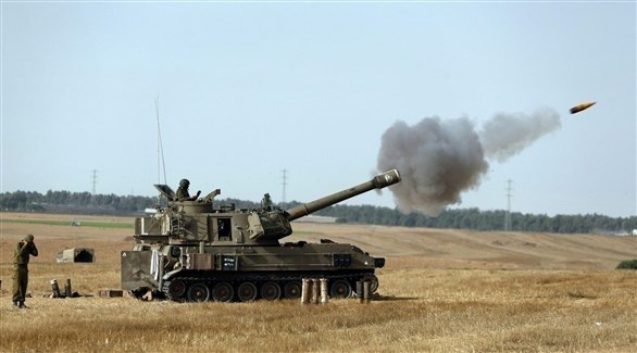 الجيش الإسرائيلي يطلق قذائف مدفعية على أطراف قطاع غزة