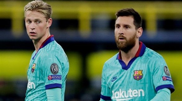 دي يونغ يعلق على قرار بقاء ميسي