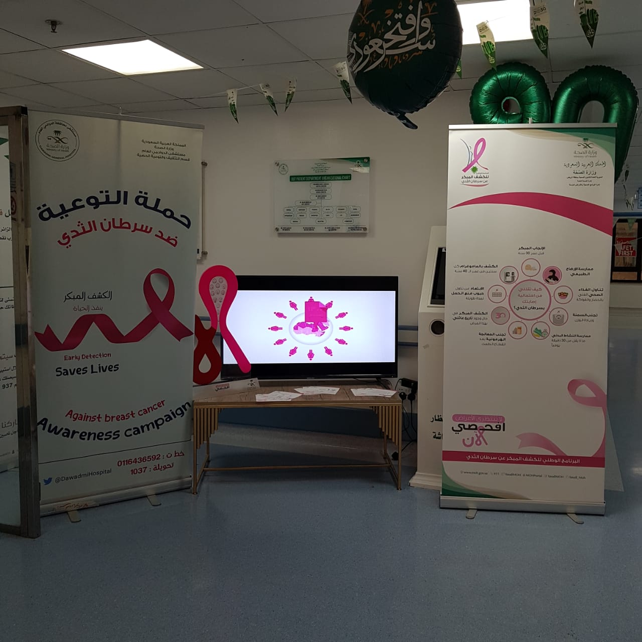 تستهدف السيدات في سن الأربعين وأكثر "صحة الرياض" تطلق حملة "أكتوبر العالمية" للتوعية بسرطان الثدي