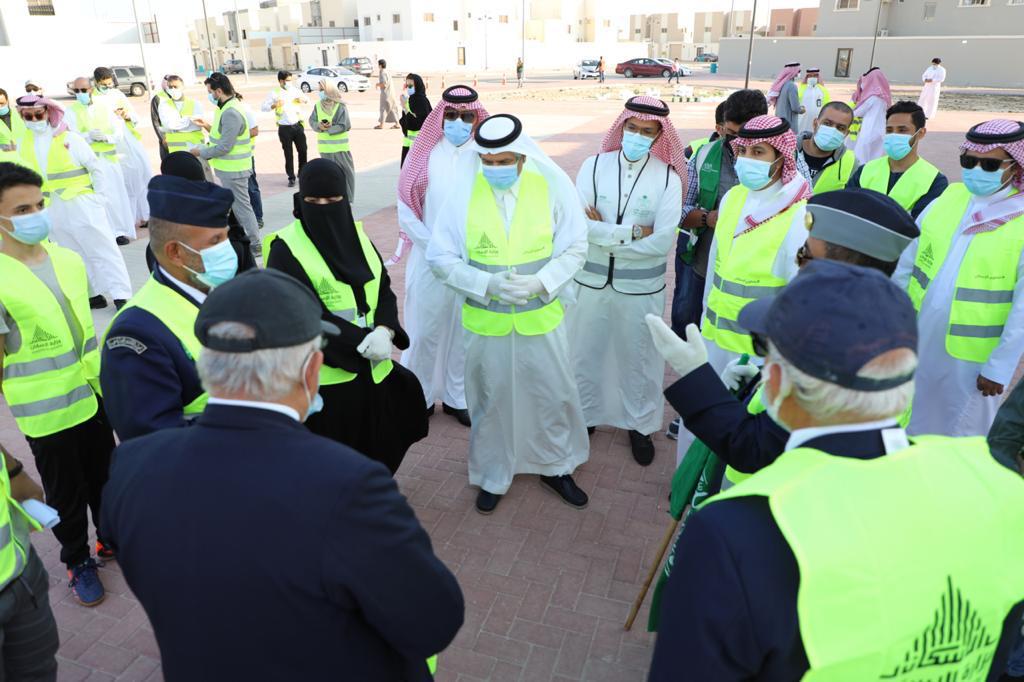 ضمن جهود لجنة التطوع الإسكاني وأمانة الشرقية   إطلاق حملة غرس الأشجار بمنازل مشروع إسكان الخبر