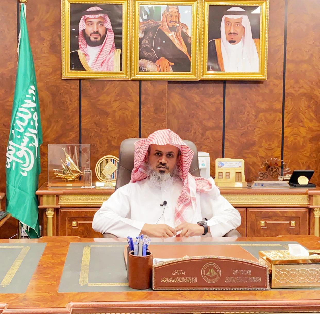 *مدير عام فرع الرئاسة العامة لهيئة الأمر بالمعروف بالمنطقة الشرقية يهنئ خادم الحرمين الشريفين بمناسبة الذكرى السادسة لتولي مقامه مقاليد الحكم