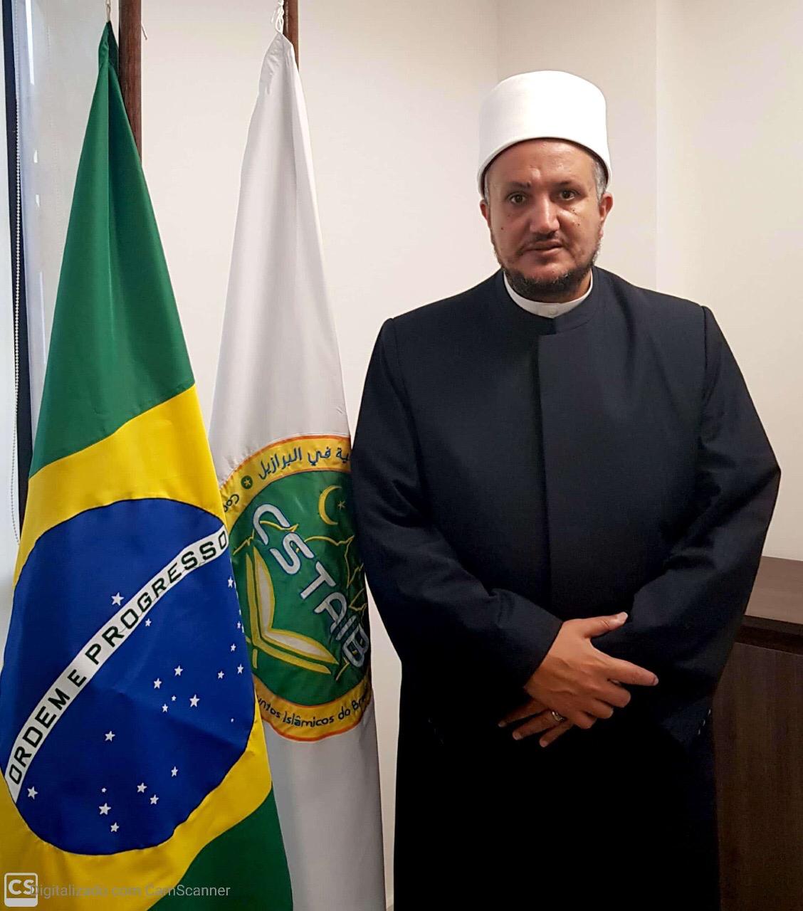 في بيان تنديد بالعدوان تلقته الشؤون الإسلامية رئيس المجلس الأعلى للأئمة والشؤون الإسلامية بالبرازيل اعتداءات الحوثيين الإرهابية على المملكة حالة من الجنون والهستيريا