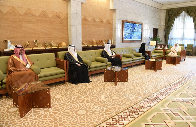 سمو أمير منطقة الرياض يستقبل رئيسة الجامعة السعودية الإلكترونية