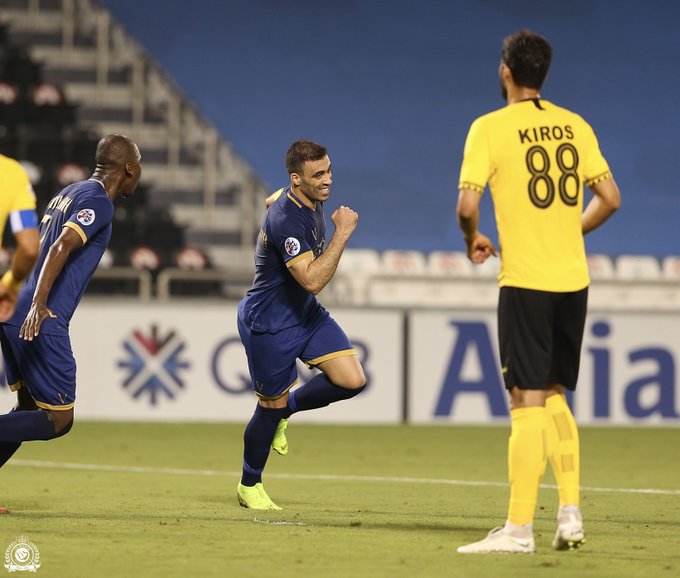 النصر يسقط سباهان بثنائية حمدالله وتألق مارتينيز