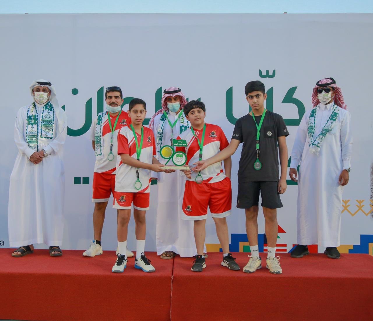 الوحدة يتوّج بكأس اتحاد التنس للبراعم