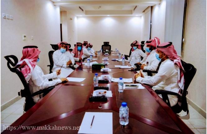 شؤون الحرمين ، تناقش آلية الوظائف المؤقتة وفق الضوابط القانونية