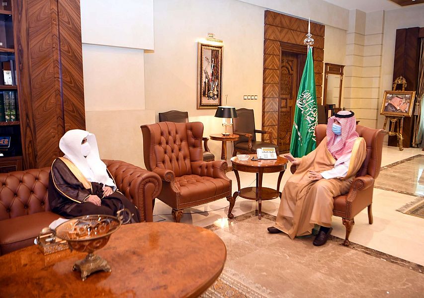 سمو الأمير مشعل بن ماجد يستقبل رئيس محكمة الاستئناف بجدة