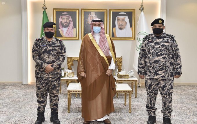سمو أمير نجران يستقبل قائد قوة أمن المنشآت بالمنطقة