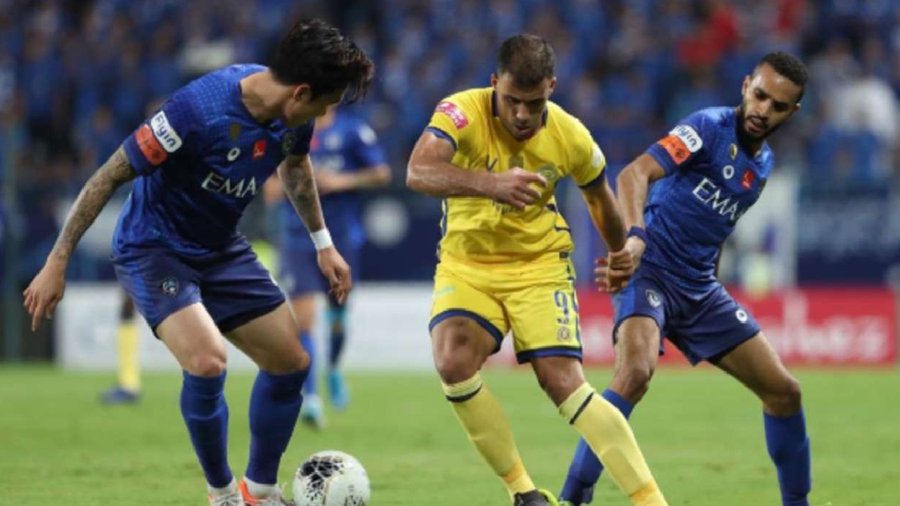 النصر يتلقى دفعة قوية بعودة حمد الله وأمرابط أمام الهلال