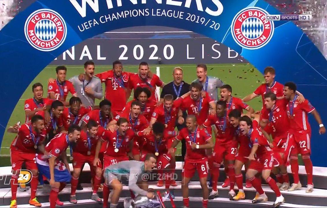 بايرن  ميونخ " يُتوج بطلاً لدوري أبطال أوروبا على حساب باريس سان جيرمان