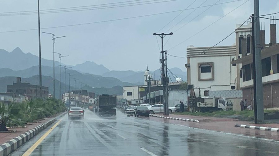 «الحصيني»: هطول أمطار غزيرة مع حبات برد على مناطق عدة بالمملكة