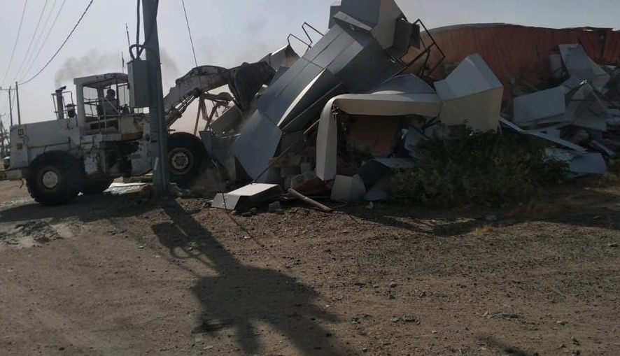 بمساحة مليوني م2.. إزالة إحداثات غير نظامية في ضاحية الطائف الجديد