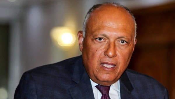 وزير خارجية #مصر يصل رام الله للقاء الرئيس الفلسطيني