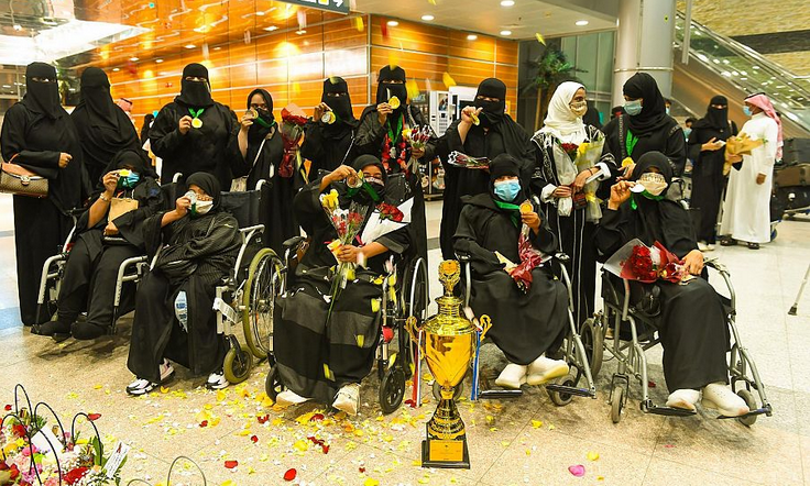 نادي تبوك النسائي لذوي الإعاقة يحقق لقب أول بطولة نسائية في المملكة لألعاب القوى