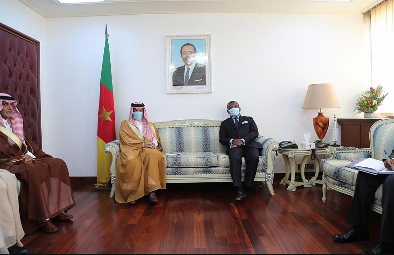 رئيس الوزراء الكاميروني يستقبل وزير الدولة لشؤون الدول الأفريقية