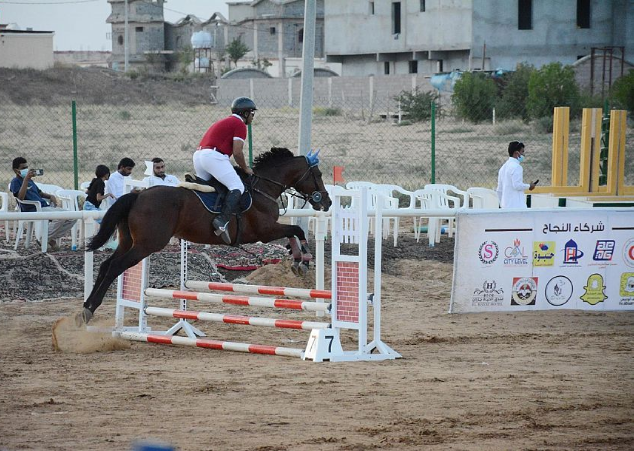 اختتام البطولة الإلحاقية الثانية لقفز الحواجز في جازان