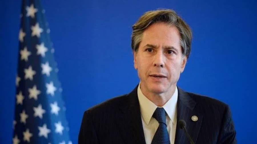 وزير الخارجية الأميركي يبحث مع رئيس الوزراء العراقي عدداً من القضايا المشتركة