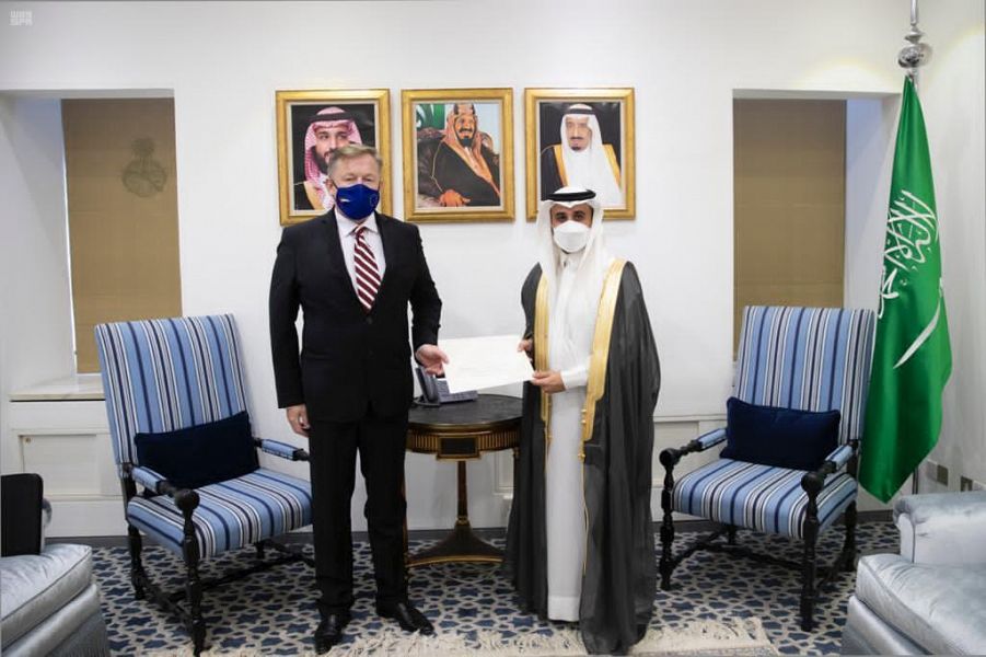 وكيل الوزارة لشؤون المراسم المكلّف ‎ يستقبل سفير جمهورية ‎فنلندا لدى المملكة