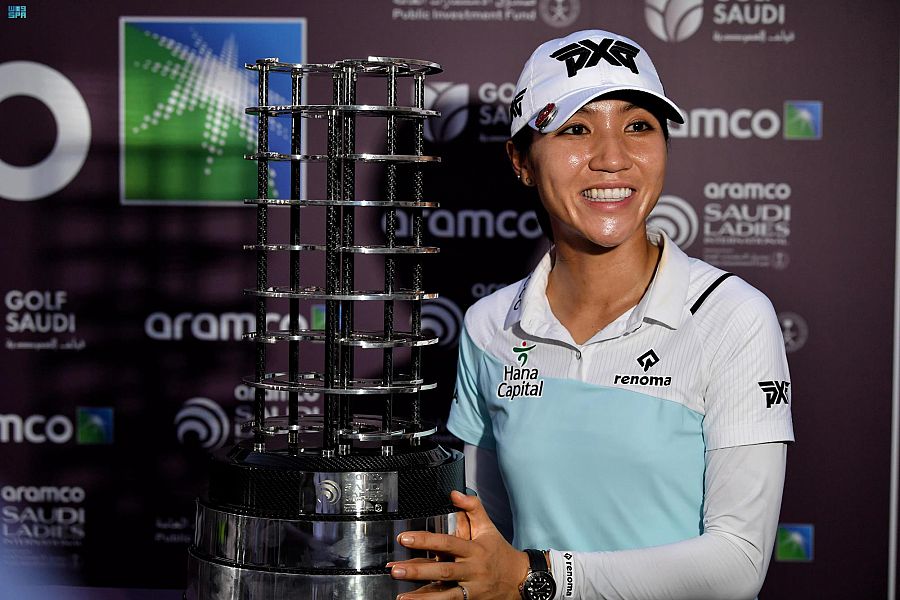 النيوزيلندية ليديا كو تتوج بلقب بطولة أرامكو السعودية الدولية للجولف