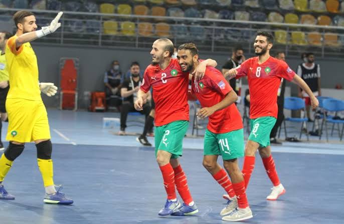 منتخبا مصر والمغرب يتأهلان إلى نهائي كأس العرب لكرة قدم الصالات