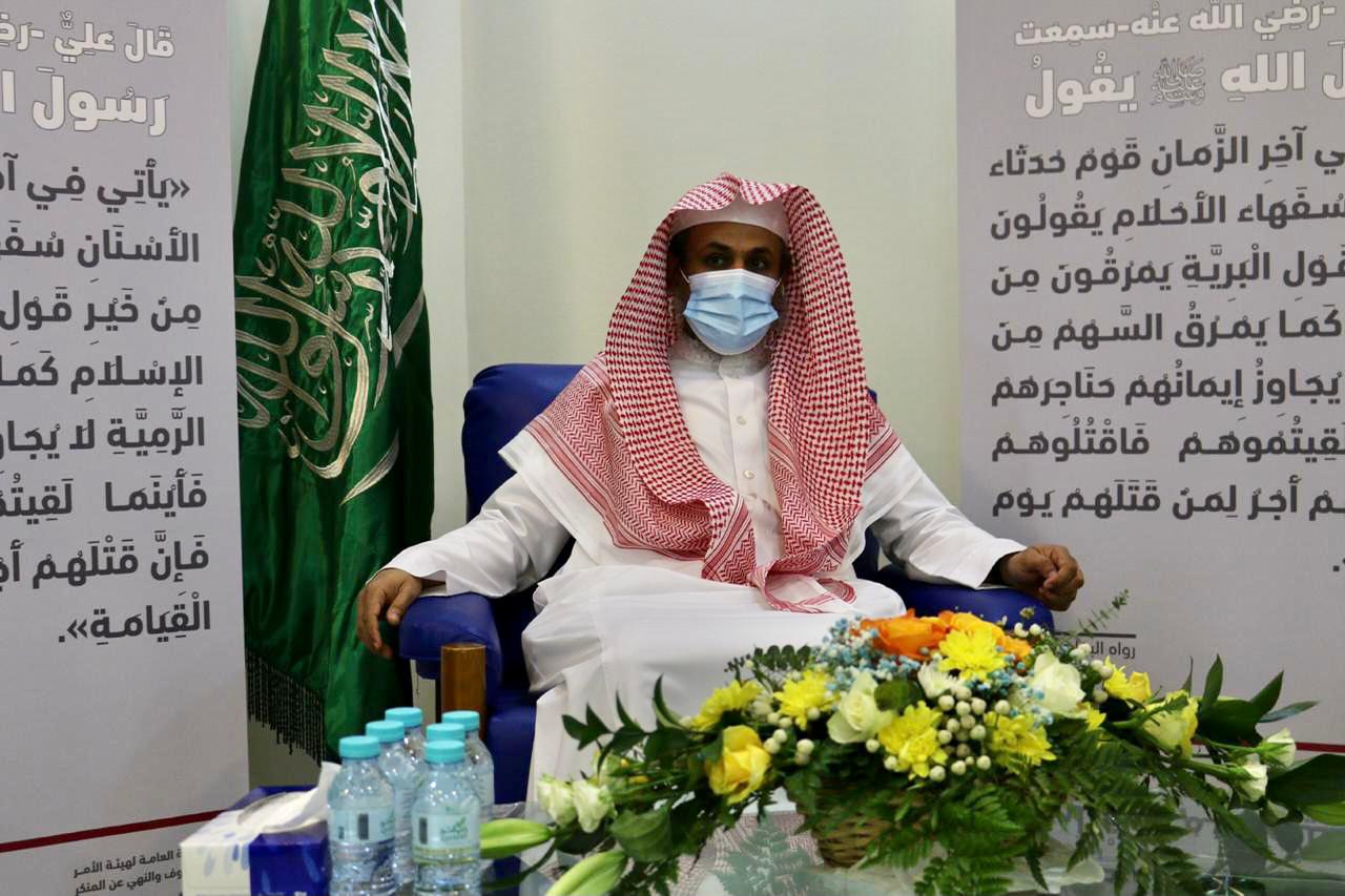 مدير عام فرع الرئاسة العامة لهيئة الأمر بالمعروف بالمنطقة الشرقية يتابع تنفيذ حملة (الخوارج شرار الخلق)