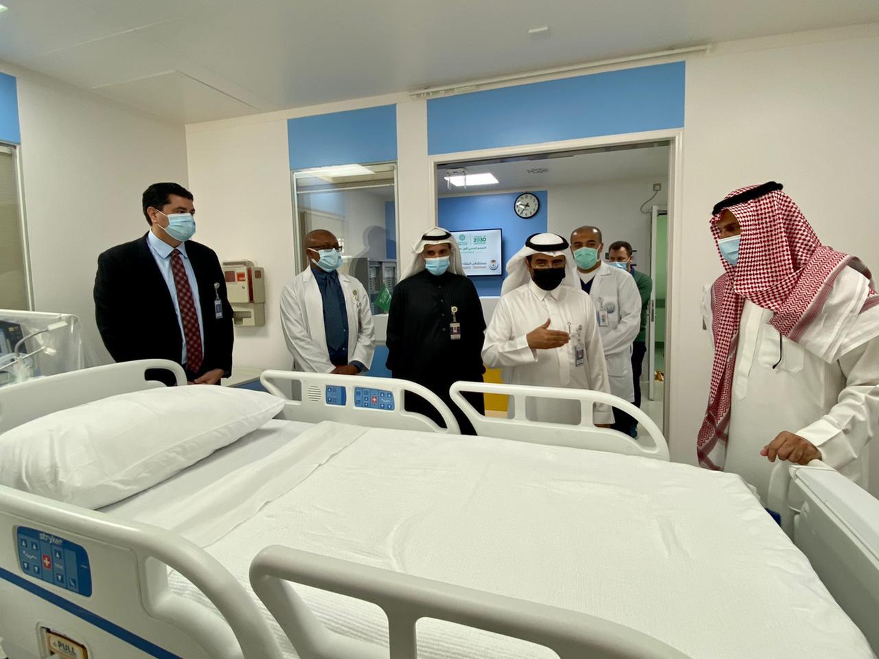 لرفع الطاقة الاستيعابية ورفع مستوى الخدمة تدشين 6 أسرة إضافية للعناية المركزة في تخصصي الدمام