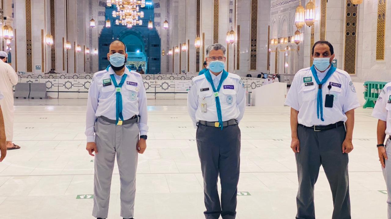 مساعد المدير العام للتعليم بمكة المكرمة يلتقي بالقيادات الكشفية المتطوعة لخدمة المعتمرين