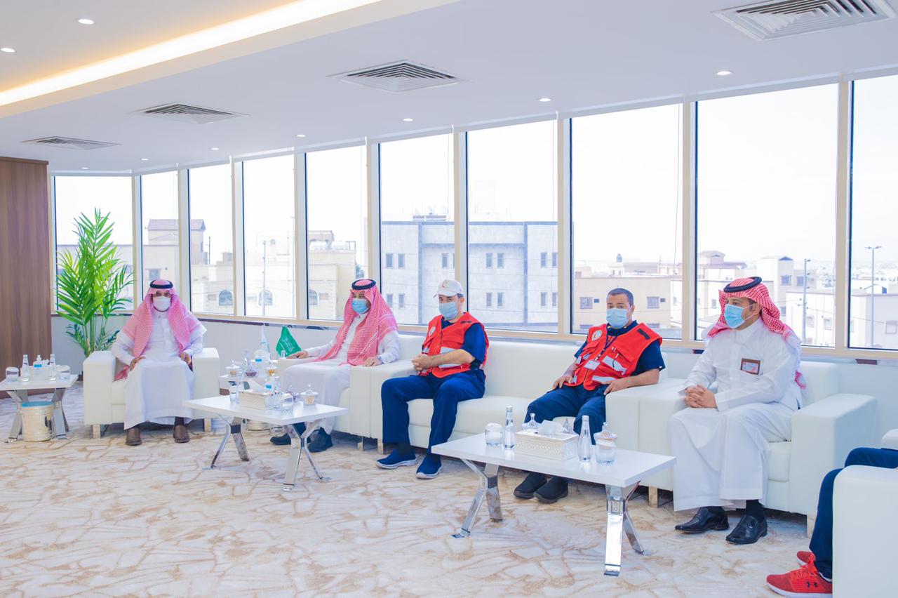 الصافي يستقبل مدير عام فرع هيئة الهلال الأحمر بالمنطقة الشرقية