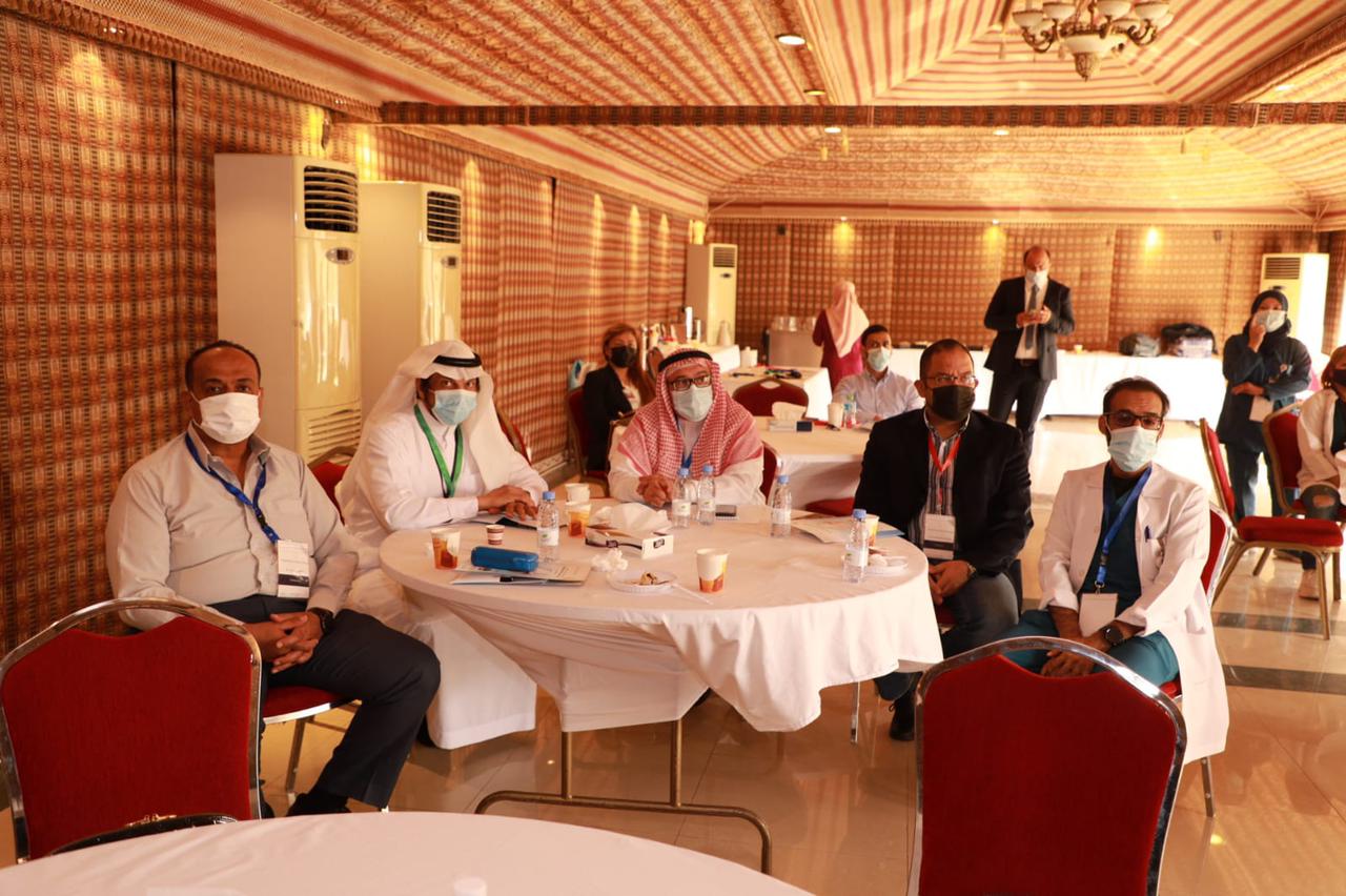 ورشة عمل لتقنية العلاج بالبلازما في تخصصي الدمام