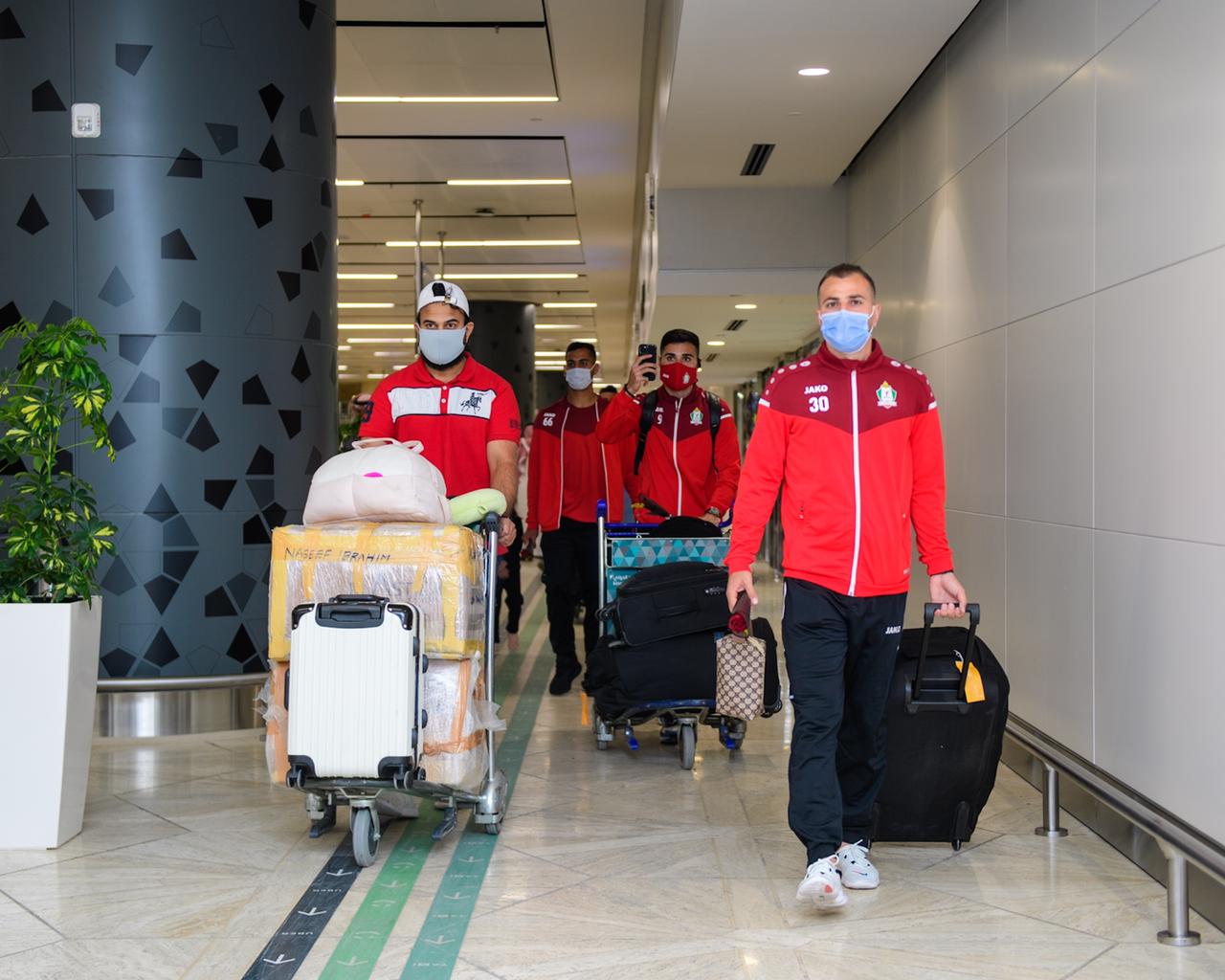 بعثة الوحدات الأردني تصل الرياض للمشاركة في دوري أبطال آسيا