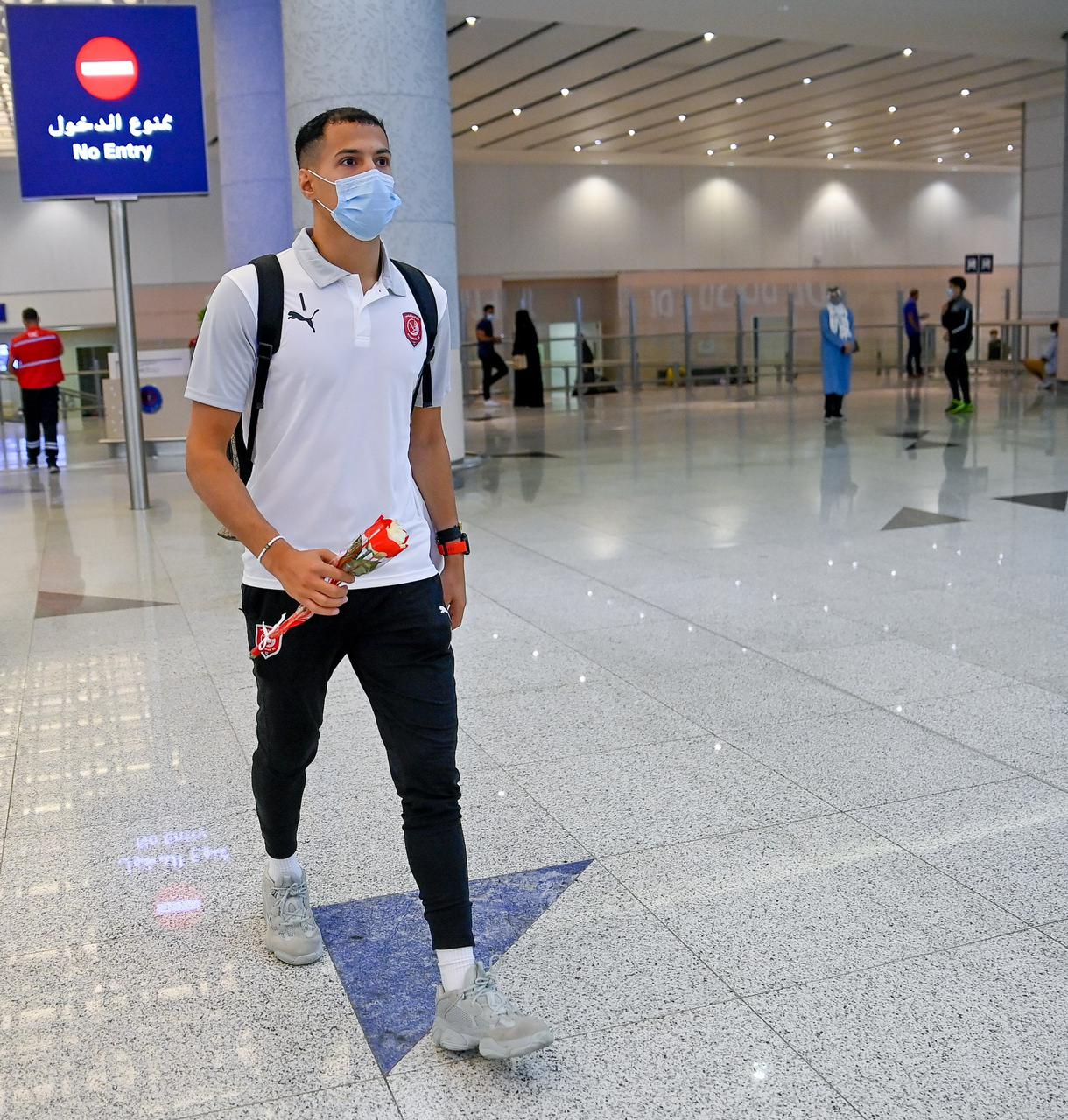 بعثة فريق الدحيل القطري تصل جدة للمشاركة في دوري أبطال آسيا