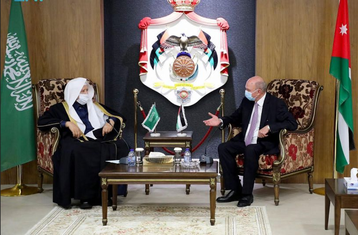 رئيس مجلس الشورى يعقد جلسة مباحثات رسمية مع دولة رئيس مجلس الأعيان الأردني