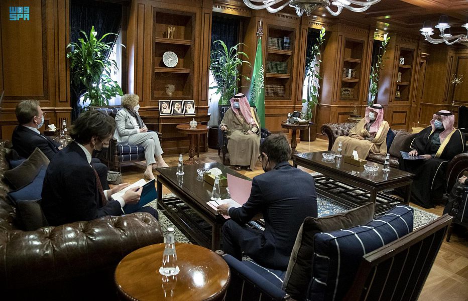 وزير الدولة للشؤون الخارجية يستقبل الممثلة الدائمة لفرنسا لدى منظمة التعاون الاقتصادي والتنمية