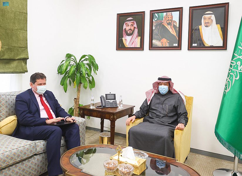 نائب وزير الخارجية يستقبل سفير المملكة المتحدة