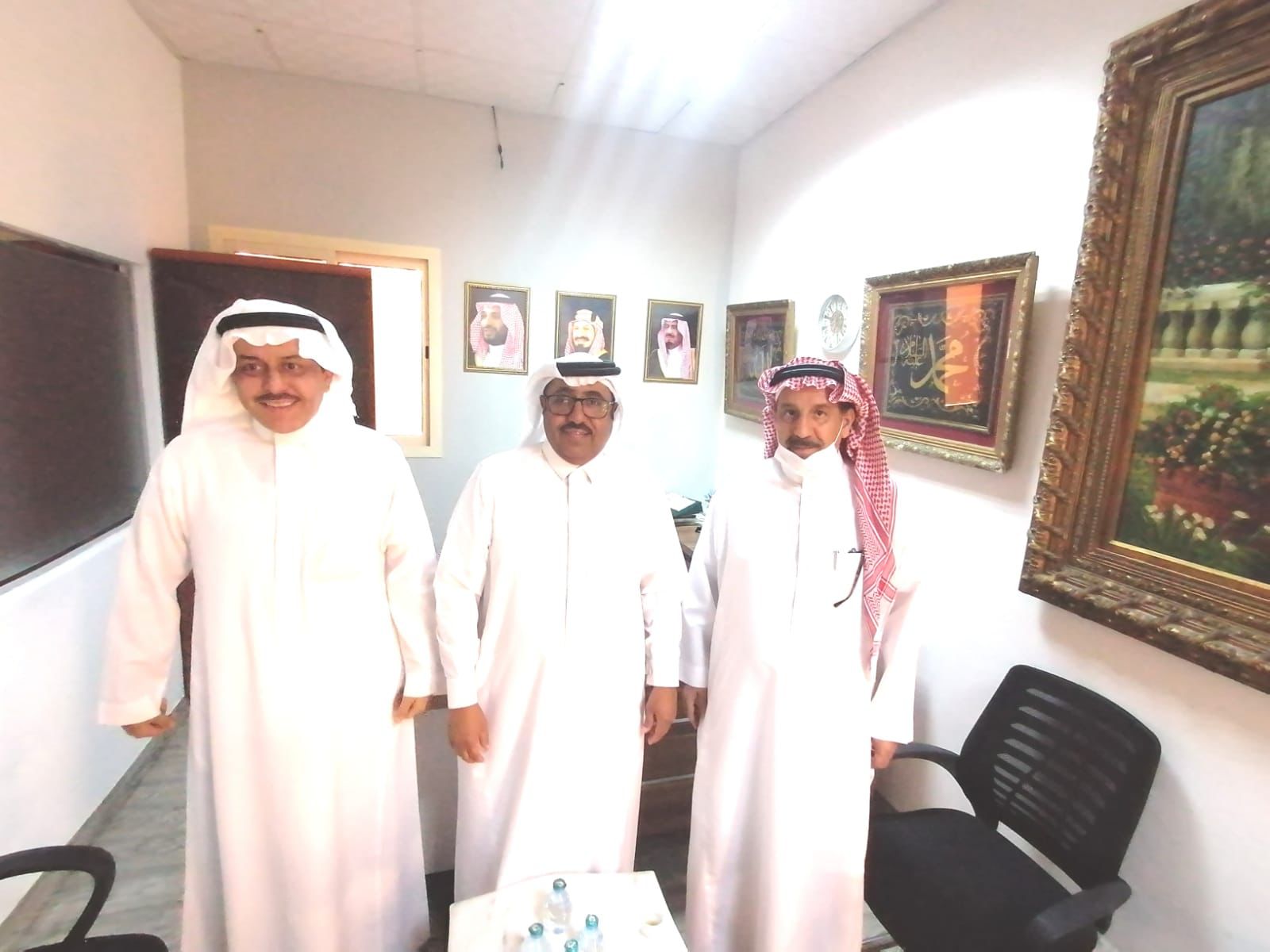 مدير مجموعة مكاتب متعب العريفي للمحاماة يزور مركز تعارفوا