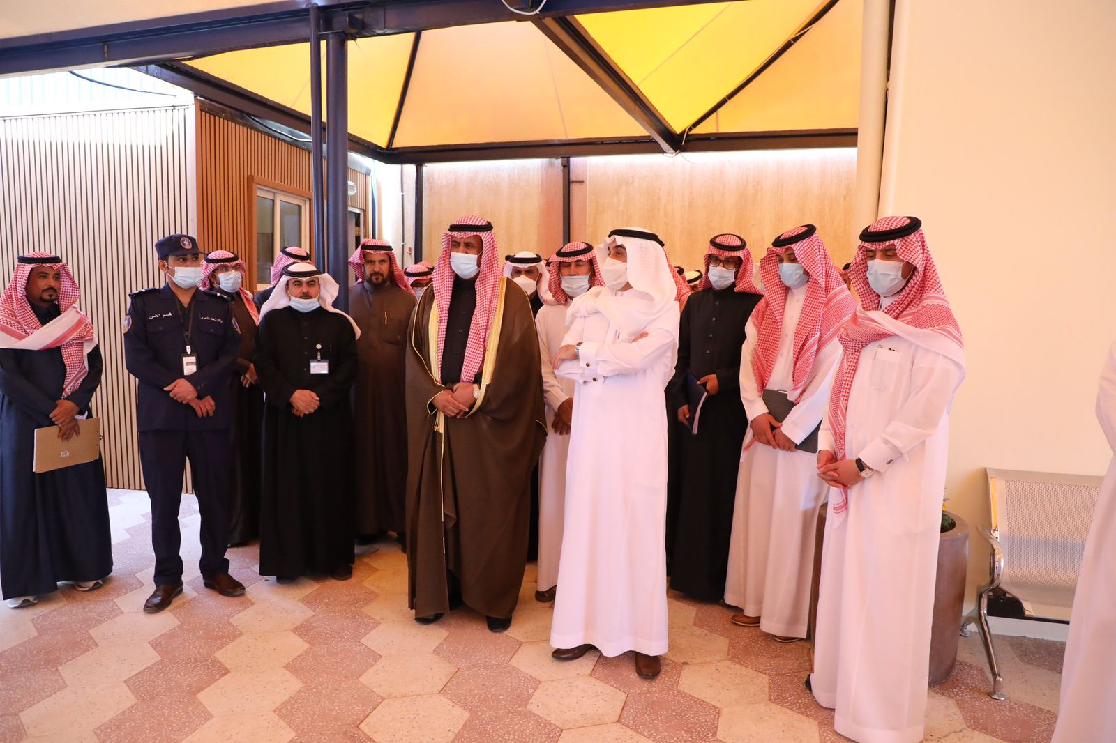 رئيس جامعة حائل يقوم بجولة تفقدية لفرع الجامعة في محافظة بقعاء  