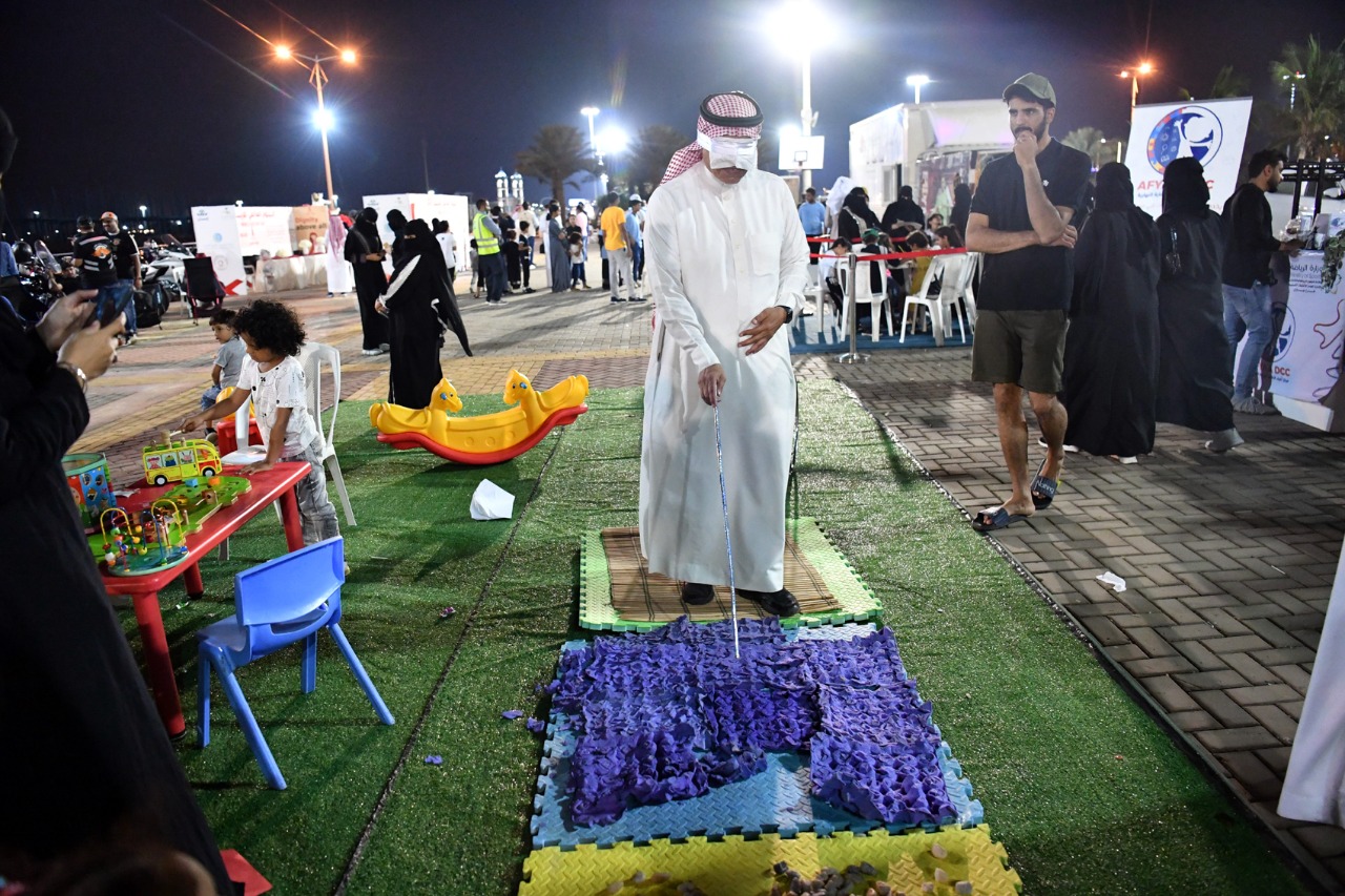 2000 زائر يزور معرض "أحلى وطن" بجازان يشهد إقبالاً كبيرًا من الزوار