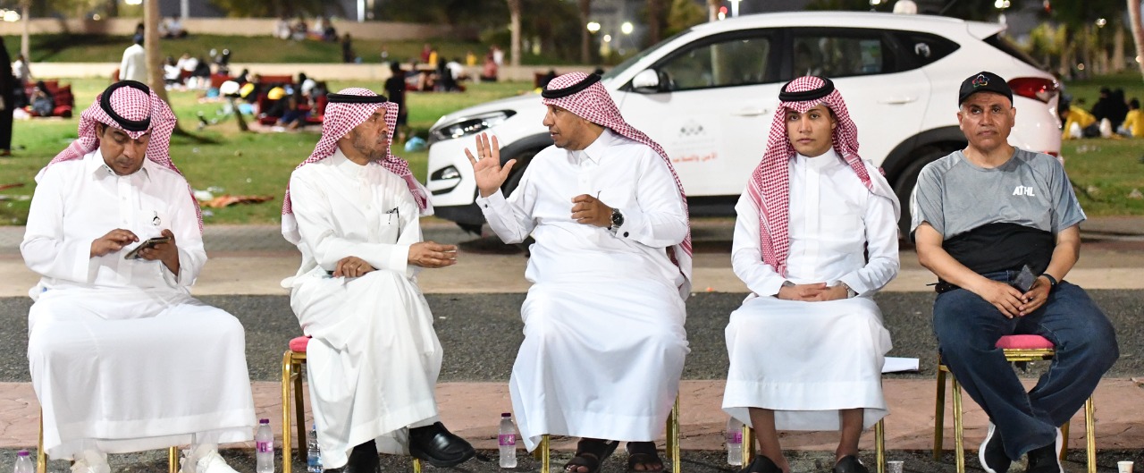 4500 زائر بختام معرض (أحلى وطن ) بجازان