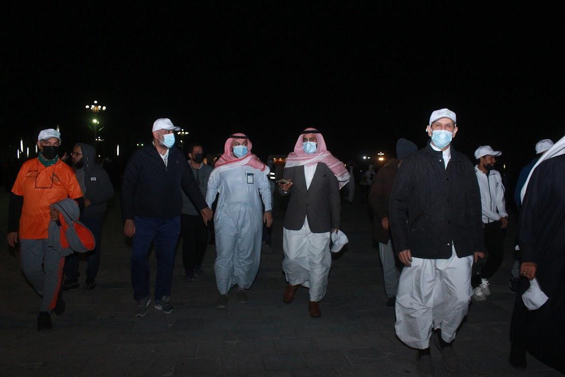 انطلاق مبادرة "مشاة تفاؤل" في منتزة الملك عبدالله البيئي