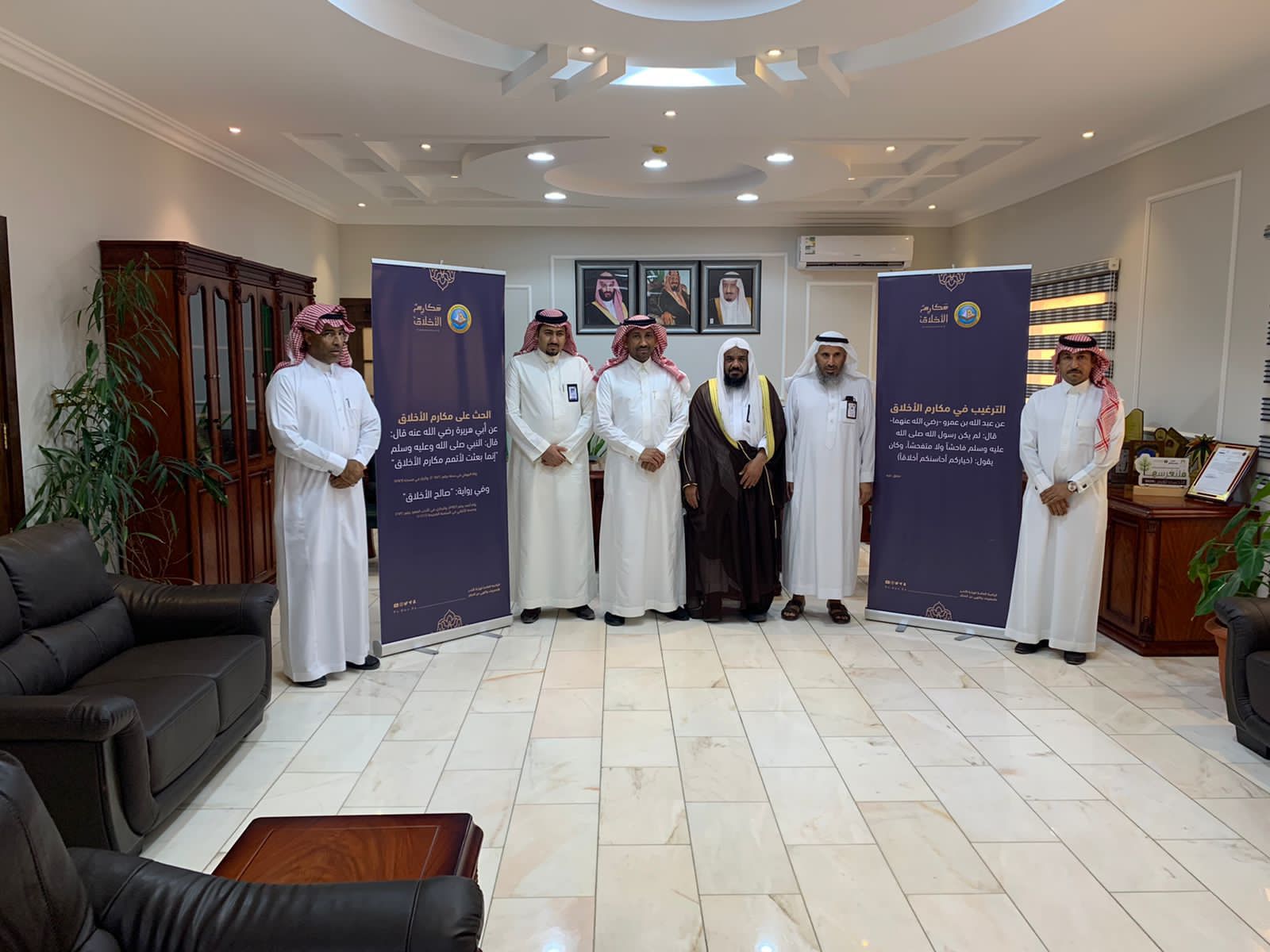 مدير البيئة والمياه والزارعة بمحافظة الأحساء يطلق فعاليات حملة  " مكارم الأخلاق"