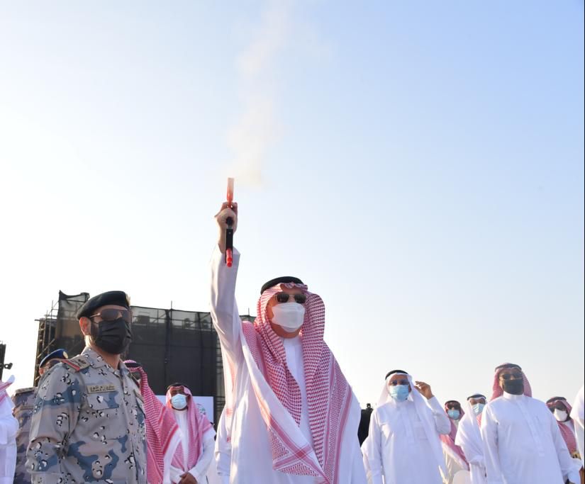 سمو أمير منطقة جازان وبحضور سمو نائبه ، يطلق فعاليات كرنفال جازان البحري