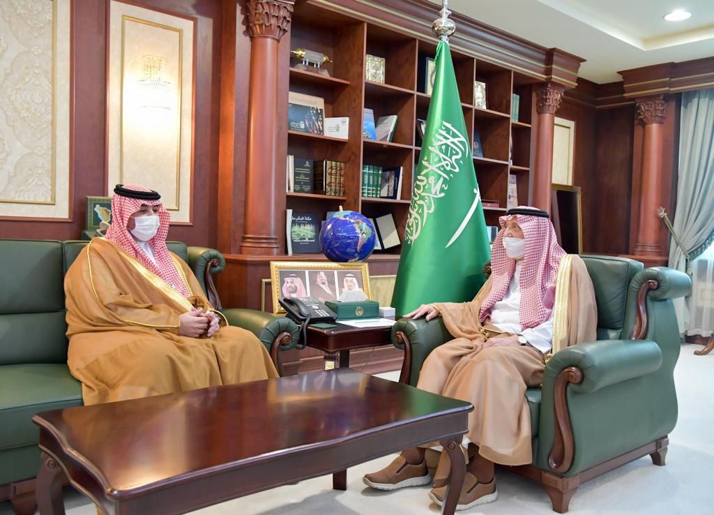 سمو أمير منطقة جازان يستقبل رئيس الهيئة العامة للموانئ السعودية