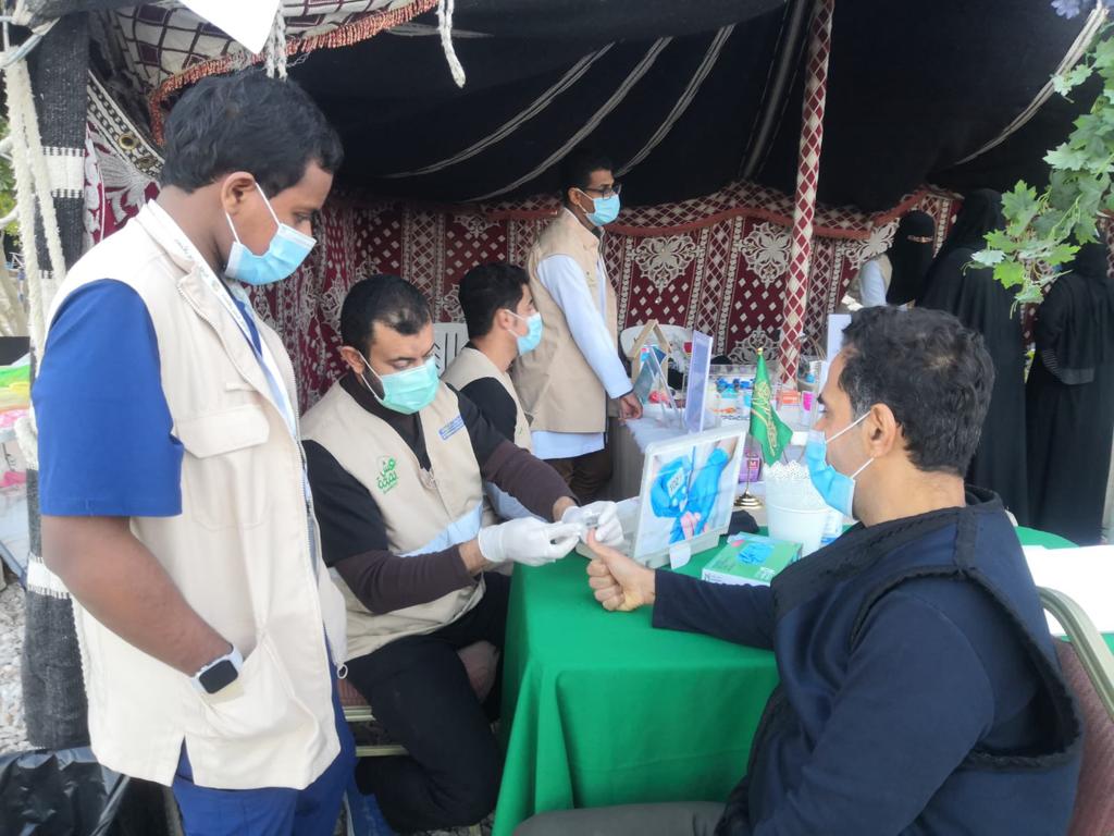 4735 مستفيد من انشطة صحة الاحساء في كرنفال الزهور