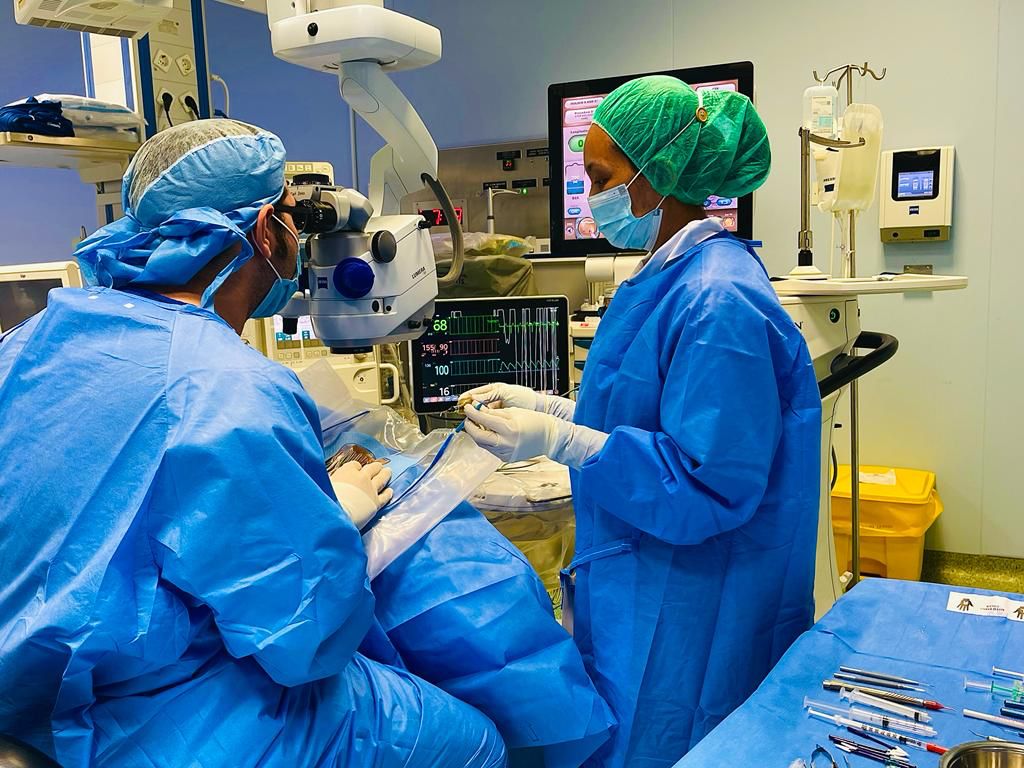 أكثر من 18 الف مستفيد من مركز العيون بالجوف خلال عام ٢٠٢١م