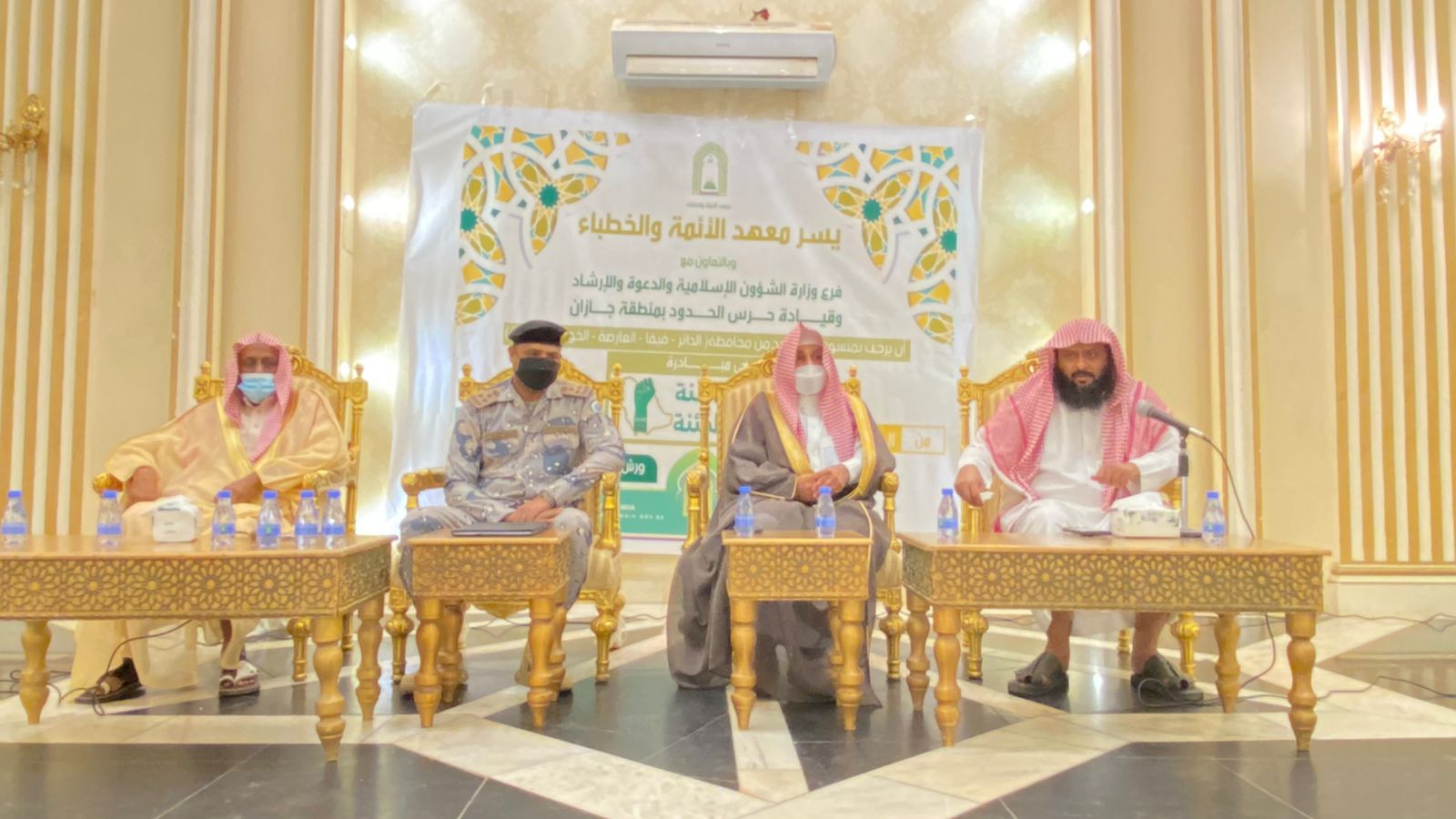 المدخلي يفتتح مبادرة حدودنا آمنه والمقامة في محافظة الداير بني مالك