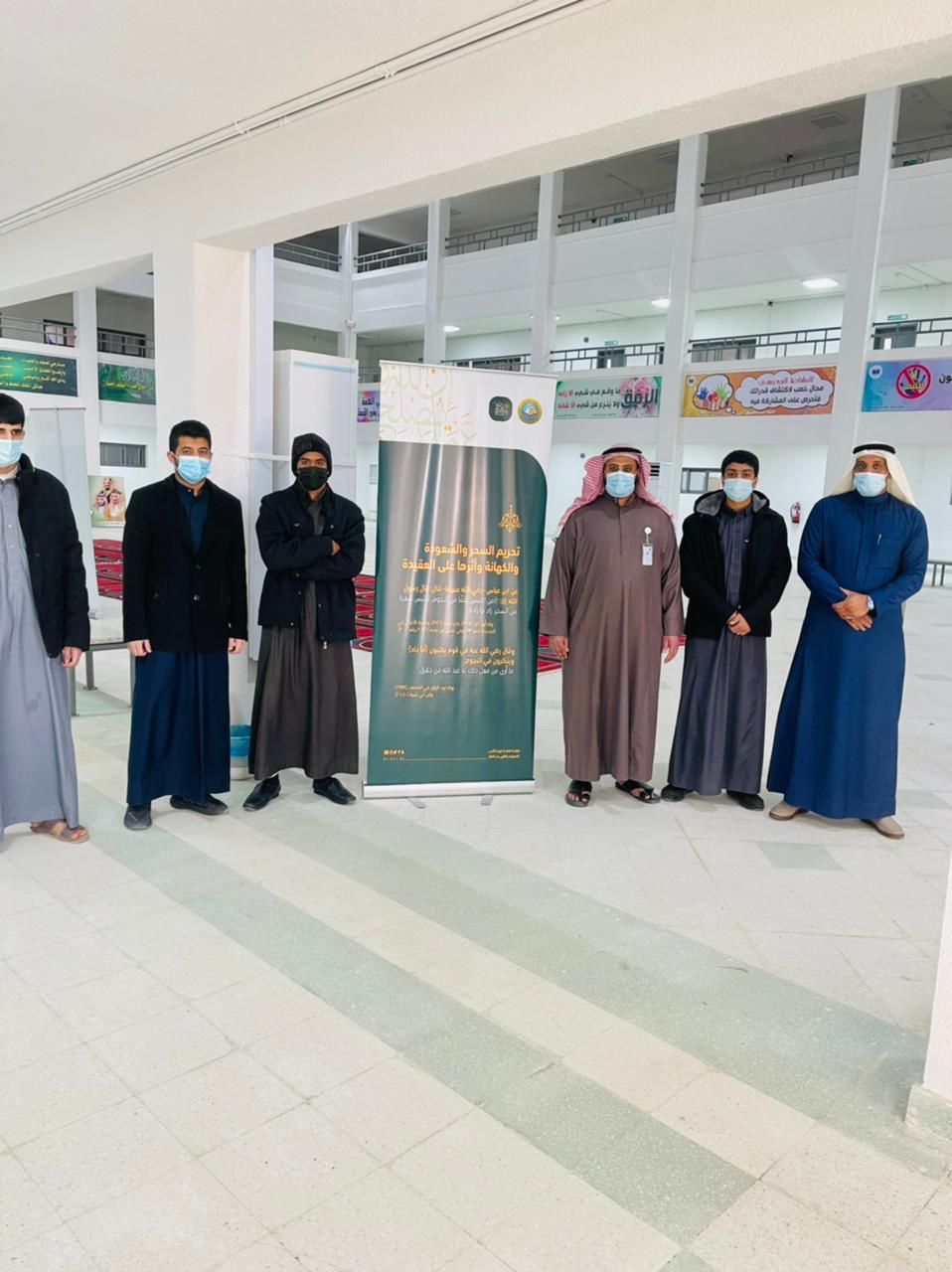 هيئة الأمر بالمعروف بسكاكا تفعّل حملة ( إن الله لايصلح عمل المفسدين) بمدارس سكاكا