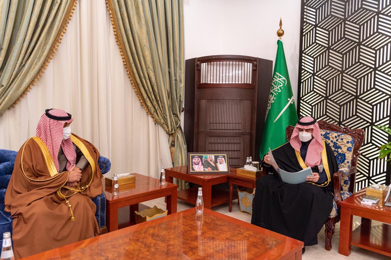 أمير الجوف يستقبل مدير التدريب التقني بالمنطقة المعين حديثا