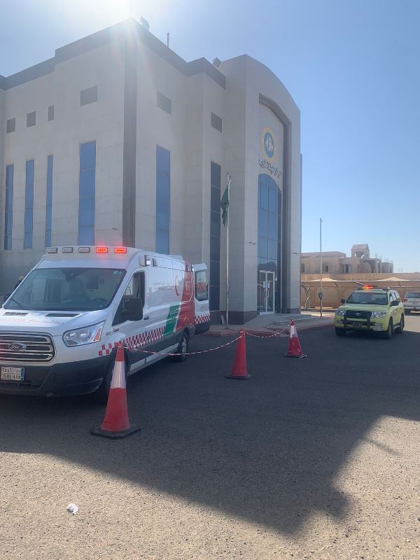 هيئة الأمر بالمعروف بمحافظة طبرجل تنفذ خطة إخلاء افتراضية بالتعاون مع الدفاع المدني والهلال الأحمر بالمحافظة