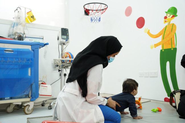 أكثر من15  ألف طفل مستفيد من خدمات العلاج الطبيعي بمستشفى العزيزية للأطفال