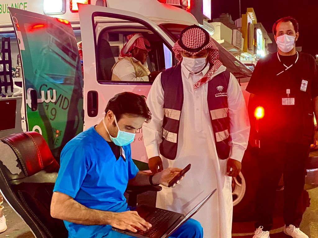 صحة القريات تنفذ 242،254  ألف ساعة تطوعية للممارسين الصحيين